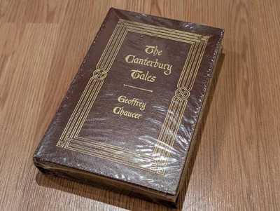 The Counterbury Tales by Geoffrey Chaucer Easton Press Edition - **New/Sealed** Foto 1 de 4