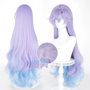 Peluca Cantarella Olas Borrascosas Anime Fiesta de Halloween Juegos con disfraces Pelucas Pelo Largo 90 cm - Imagen 1 de 8