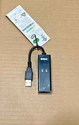 Dell USB External 56K Cat Modem Fax Narrowband RD02-D400 Windows 7 8 10 XP Vista - Image 1 of 2