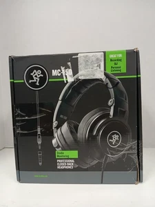 Mackie MC-150 Studio Monitoring Professional Closed-Back Wired Headphones, Black - Picture 1 of 11