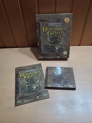 Baldurs Gate IBM PC CD-Rom Spiel Big Box Interplay 1998 - Bild 1 von 3