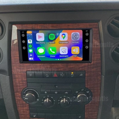 Car Stereo Radio Carplay Android For Jeep Grand Cherokee WK 2005-2010 Head Unit - image 1 of 4