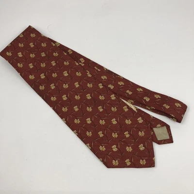 Corbata Joseph Abboud Rust Floral 56" 4" Foto 1 de 4