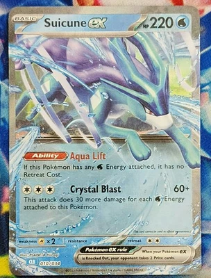 Suicune ex 010/034 Trading Card Game Classic Holo - Image 1 of 2