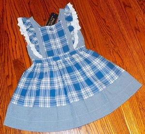 POLO RALPH LAUREN AUTHENTIC TODDLERS GIRLS BRAND NEW ORIGINAL DRESS Size 4, NWT - Picture 1 of 6