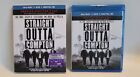 Straight Outta Compton (Blu-ray/DVD, 2015) avec housse sans numérique USA