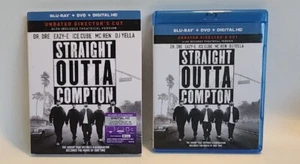 Straight Outta Compton (Blu-ray/DVD, 2015) with slipcover No Digital USA - Picture 1 of 4