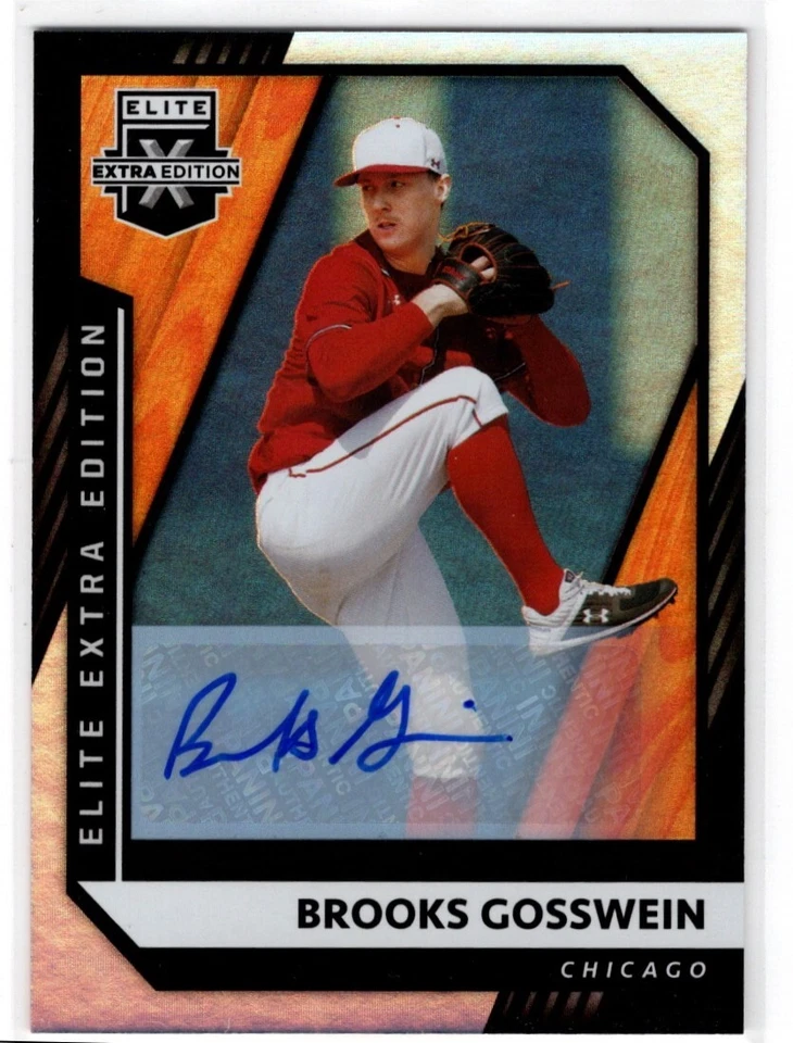 BROOKS GOSSWEIN WHITE SOX AUTO  2021 PANINI ELITE EE #124 - Image 1 of 1