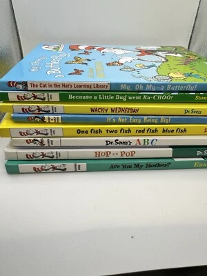 8 Dr. Seuss Beginner Bright & Early Books Animals Themed Various Authors EUC - Image 1 of 4
