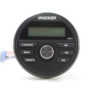 Kicker Marine Audio Weather Resistant Media Radio Bluetooth USB AM/FM 46KMC2 - Picture 1 of 3