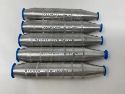 MAC MTAPR 4/0 - 2AL 9CU Aluminum Inline Tapered Connector Lot of 5 - Image 1 of 3
