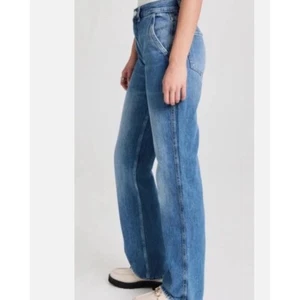 Frame Le Jane High Rise Baggy Loose Straight Jeans Größe 32 passt 35x34 - Bild 1 von 7