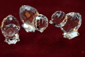 Original Swarovski Figuren 3 Küken Silver Crystal mit original Verpackung - Imagen 1 de 3