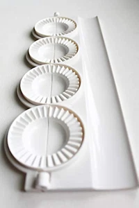Small Pierogies, Dumplings, Uszka Press/Maker. Makes Four Small Pierogies at Onc - Picture 1 of 12