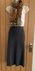 Kaleidoscope Together Grey Pencil Skirt Size 10 - Picture 1 of 9