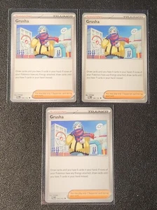 3x Grusha 184/193 Pokemon card SV Paldea Evolved uncommon NM - Picture 1 of 1