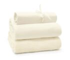 3pc Cot Cotbed Baby Bedding Bundle Starter Set Blanket Fitted Sheet White Pink