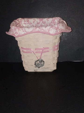 Small 2004 Longaberger Celebrating 10 Yrs Of Horizon Of Hope. Basket Cover