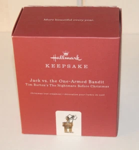 Hallmark Keepsake Ornament Jack vs One-Armed Bandit Nightmare Before Christmas - Picture 1 of 5