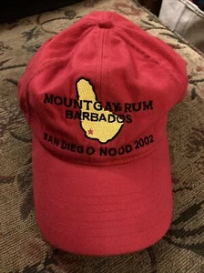 Mount Gay Rum Barbados * San Diego Nood 2002 * Hat - Picture 1 of 11