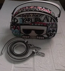 KARL LAGERFELD PARIS Umhängetasche Logo Kunstleder - Bild 1 von 8