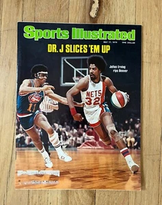Vintage Sports Illustrated May 17 1976 Dr. J Slices 'Em Up Julius Erving Nets - Picture 1 of 5