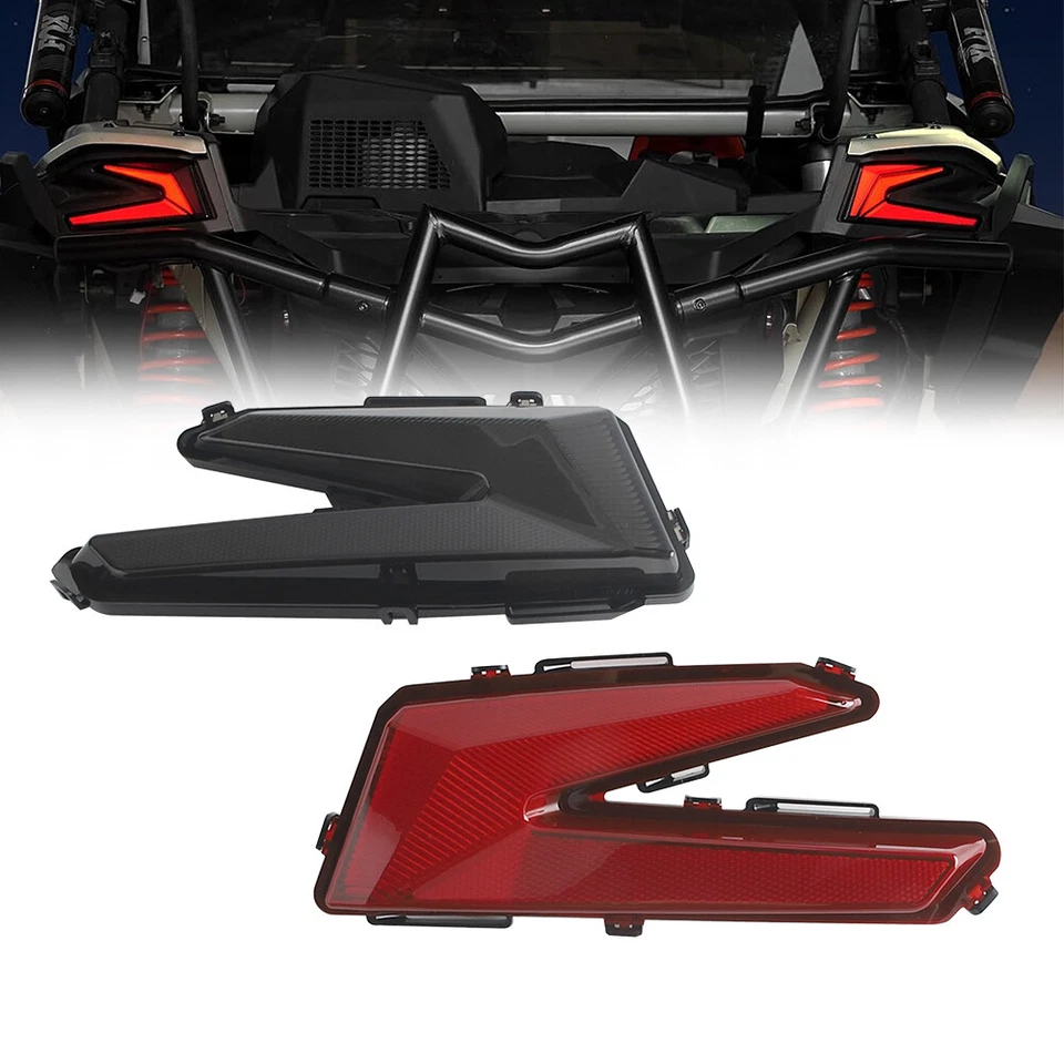 Red LED Rear Brake Tail Light For Can Am Maverick X3 R 4x4 XDS Turbo DPS 2017-25 - Image 1 of 4