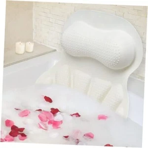 Bath Pillows for Tub Head Neck and Back Support,Relaxing Ergonomic Silicone - Picture 1 of 7