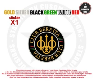 Beretta Vinyl Decal Sticker for Shotgun / Gun / Gun Safe / Cabinet /Car / BR6B - Picture 1 of 1