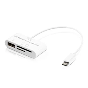 Hub micro USB OTG lecteur de carte SD - Photo 1/5