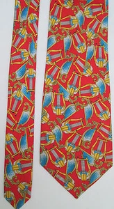 -AUTHENTIQUE  cravate cravatte BURBERRYS " la harpe" 100% soie  TBEG  vintage - Imagen 1 de 4