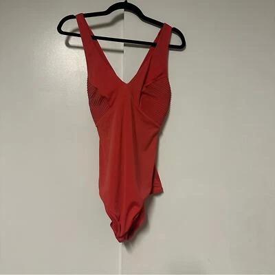 Traje de baño La Perla Anna Club para mujer naranja cruzado traje de baño talla 16 Foto 1 de 4