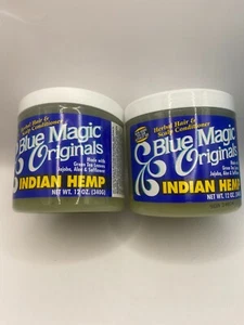 Blue Magic Originals Indian Hemp Hair & Scalp Conditioner. 2er Pack (12 Unzen X 2) - Bild 1 von 3