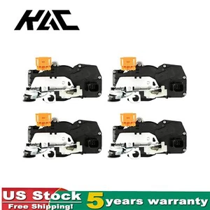 4x Front + Rear Door Lock Actuators Fit for GMC Chevrolet Cadillac 2008-2009 - Picture 1 of 12