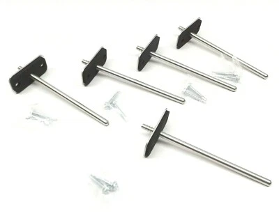 DWYER INSTRUMENTS Lot of 5 – Dwyer A-489 Stainless Steel 4″ Static Pressure Tip