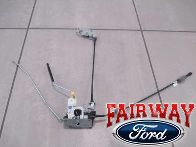 92 thru 18 Econoline E150 E250 OEM Ford RH Side Hinged Cargo Door Latch w/ Cable - Image 1 of 4