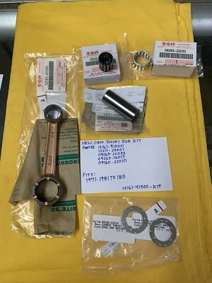 Kit de bielas OEM Suzuki 1971-1981 TS185 SIERRA, Ahrma (12161-41500) Foto 1 de 3