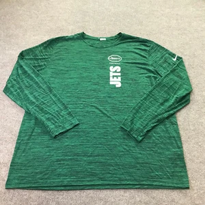 New York Jets GM Joe Douglas Team Issue Shirt Mens 3XL XXXL Dri Fit NFL Green - Picture 1 of 14