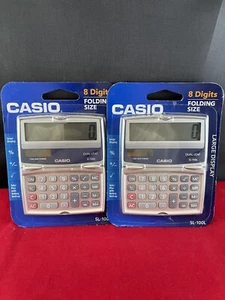 Casio SL100L Basic Calculator Set Of 2. - Picture 1 of 1