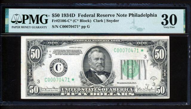 2013 $50 US Dollar FRN Bank Note MD 62044062 B Two Digit Bookend