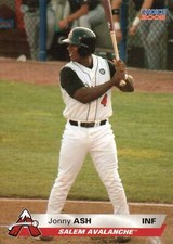 2005 Choice Salem Avalanche # 04  Jonny Ash Salem Avalanche