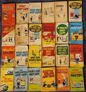 24 Books Vtg 1964 Meet ANDY CAPP By Smythe  Paperback vintage  - Picture 1 of 10