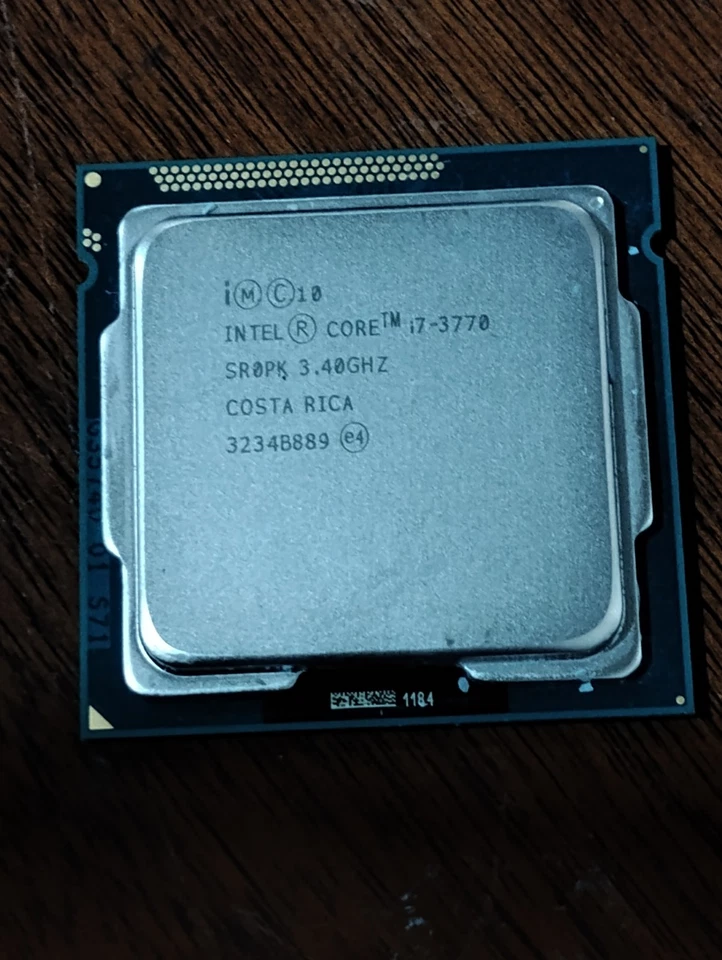 Processador Intel Core I7-3770 3.40GHz, - Imagem 1 de 1