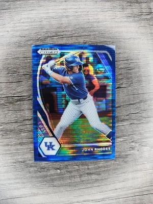 2021 Prizm Draft Picks John Rhodes Blue Prism RC 1/5 - Image 1 of 2