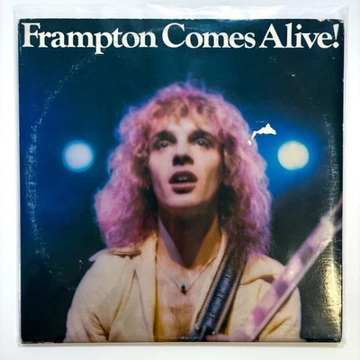 Peter Frampton – Frampton Comes Alive 2x LP Vinyl Record Original 1976 Rock VG+ - Image 1 of 4