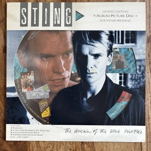 STING - THE DREAM OF THE BLUE TURTLES NEAR MINT PICTURE DISC VINYL LP / INNER - Picture 1 of 13