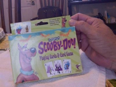 Scooby Doo Card Game Large Playing Cards Cartoon Network - Image 1 of 3