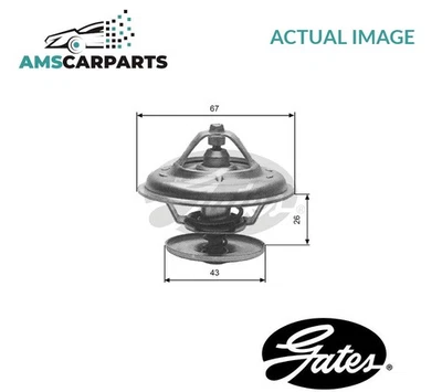 ENGINE COOLANT THERMOSTAT TH13380G1 GATES NEW OE REPLACEMENT - Image 1 of 4