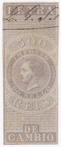 (I.B) Portugal Revenue : Bill of Exchange 500R - Picture 1 of 1