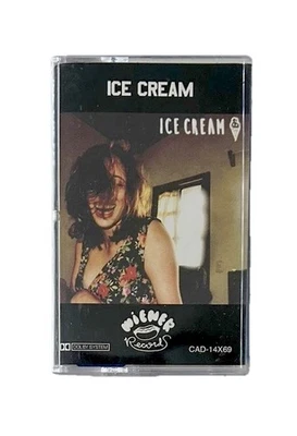 ICE CREAM Cassette VG+ Wiener Records Burger Records Indie Rock Emo Garage Rock - Image 1 of 4